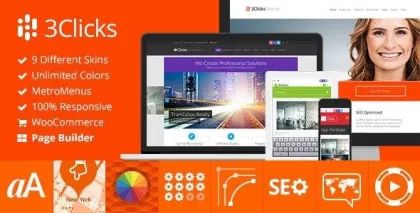 Clicks | Responsive Multi-Purpose WordPress Theme 3.1.4 GPL Theme