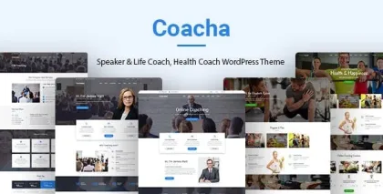 Coach Health and Coaching WordPress Theme 1.1.7 GPL Theme