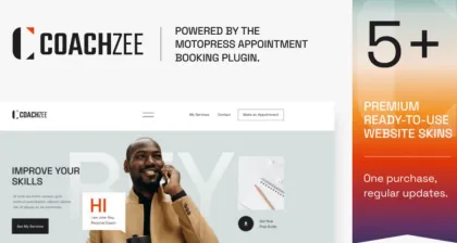 CoachZee – the Multipurpose WordPress Coaching Theme 1.1.2 GPL Theme