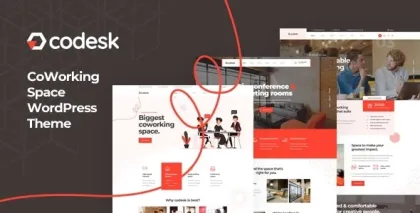 Codesk Creative Office Space WordPress Theme 1.1.2 GPL Theme