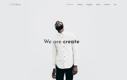 CoffeeBean Easy Simple Portfolio 1.18.1 GPL Theme