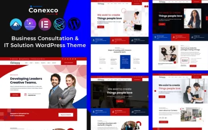 Conexco Business Consultation and IT WordPress Theme 1.0.0 GPL Theme