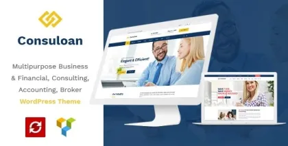 Consuloan | Multipurpose Consulting WordPress Theme 1.1.3 GPL Theme