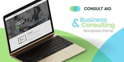 Consult Aid : Business Consulting And Finance WordPress Theme 1.0.4 GPL Theme