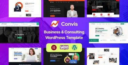 Convis Consulting Business WordPress Theme 1.0.3 GPL Theme