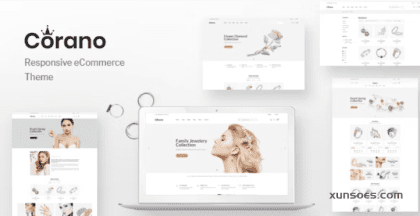 Corano Jewellery Theme for WooCommerce WordPress 1.0.5 GPL Theme