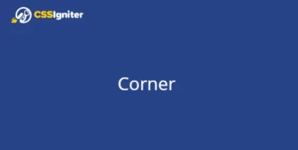 Corner 1.0.1 GPL Theme