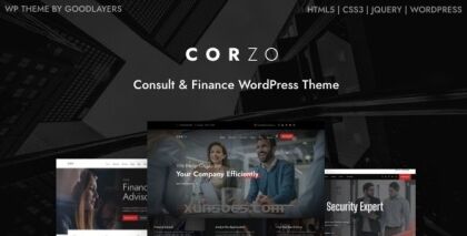 Corzo Consulting WordPress 1.0.5 GPL Theme