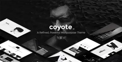 Coyote Multipurpose WordPress Theme 1.5 GPL Theme