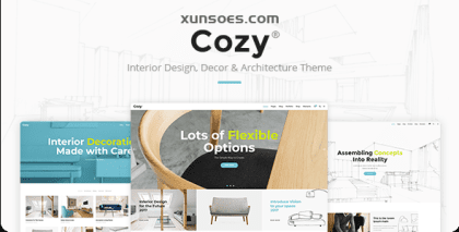 Cozy Interior Design Theme 1.6 GPL Theme