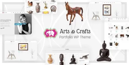 Crafts Arts Handmade Artist WordPress 2.0 GPL Theme