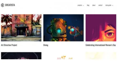 Creatista – Creative Portfolio WordPress Theme 1.1.2 GPL Theme