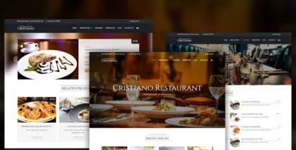 Cristiano | Restaurant WordPress Theme 3.9.28 GPL Theme