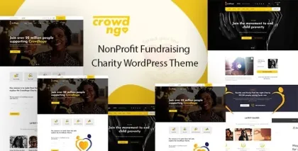 Crowdngo – Fundraising Charity WordPress Theme 1.0.7 GPL Theme