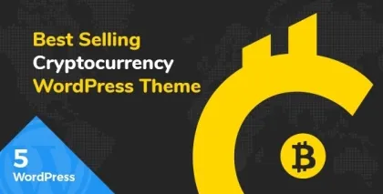 Cryptic Cryptocurrency WordPress Theme 3.2.1 GPL Theme