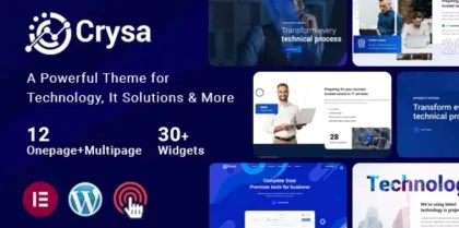 Crysa IT Solutions WordPress 1.0.4 GPL Theme