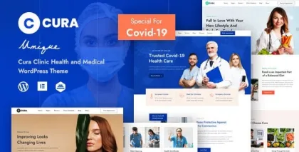 Cura Medical Clinic Theme 1.1.0 GPL Theme