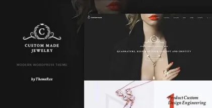 Custom Made | Jewelry Manufacturer and Store WordPress Theme 1.1.12 GPL Theme