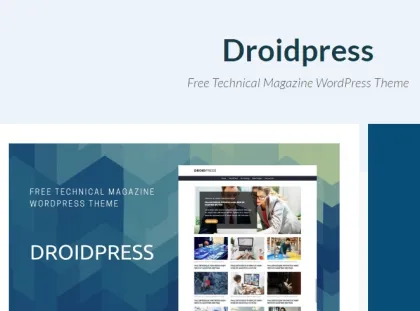 CyberChimps DroidPress WordPress Theme 1.0.3 GPL Theme