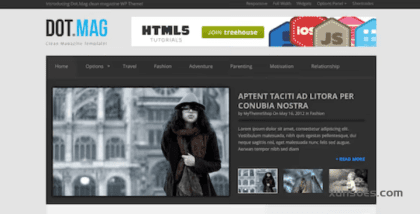 DOTMAG MULTIPURPOSE FLEXIBLE MAGAZINE WORDPRESS THEME 1.1.2 GPL Theme