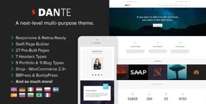 Dante 3.5.25 GPL Theme