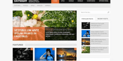 OboxThemes Photogenic WordPress Theme 1.1.4 GPL Theme
