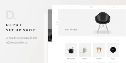 Depot eCommerce Theme 1.16 GPL Theme