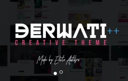 Derwati Trendy Creative Portfolio Theme 1.3 GPL Theme