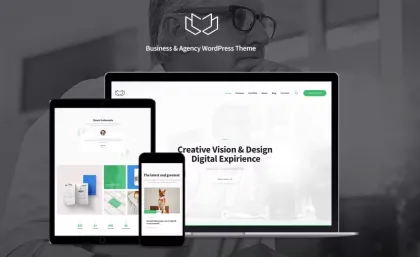 Deviox Business and Agency wordpress Theme 1.2.2 GPL Theme