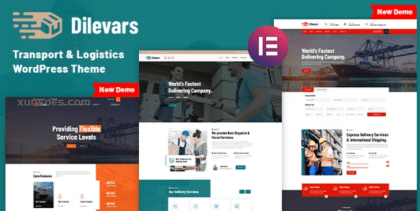 Dilevars Transportation Logistics WordPress Theme 1.0.7 GPL Theme