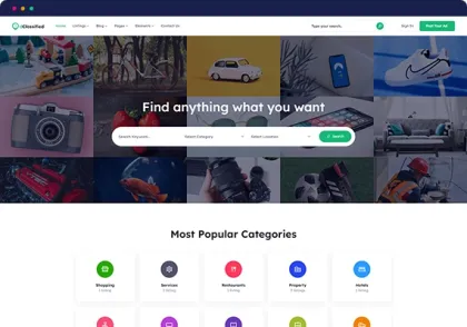 Directorist dClassified The Best Classified Ads WordPress Theme for Classified Listing Business 1.5 GPL Theme