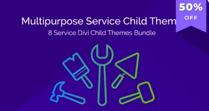 Divi Multipurpose Service Child Theme 1.1.7 GPL Theme
