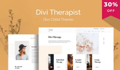 Divi Therapist 1.0.2 GPL Theme