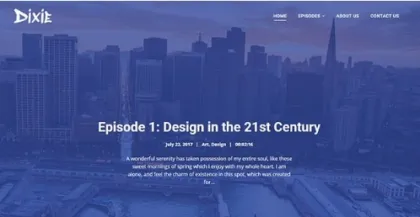 Dixie WordPress Theme 1.5.5 GPL Theme