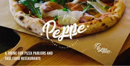 Don Peppe Pizza and Fast Food Theme 1.3 GPL Theme