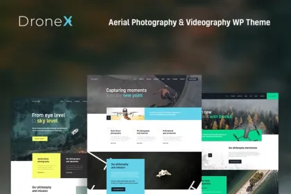 DroneX 1.1.3 GPL Theme