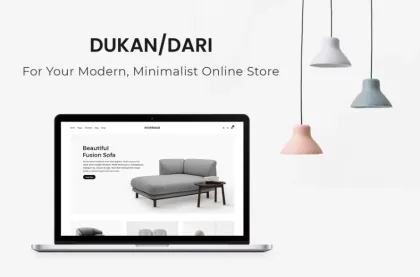 Dukandari A Modern, Minimalist eCommerce Theme 1.2.6 GPL Theme
