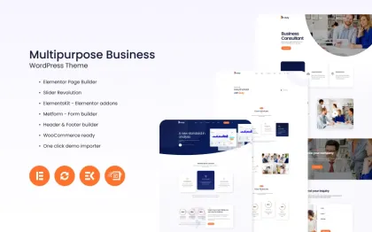 Duty Multipurpose Business WordPress Theme 1.2.0 GPL Theme