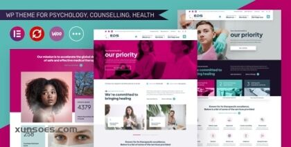 EDS – WordPress Theme for Psychology, Counselling Health 1.0.1 GPL Theme