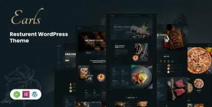 Earls Restaurant WordPress Theme 1.2 GPL Theme