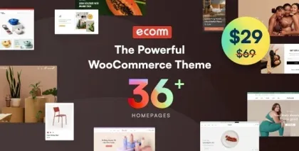 Ecomm The Powerful WooCommerce Theme 1.5.0 GPL Theme
