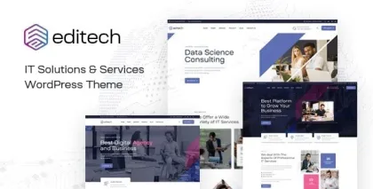 Editech Corporate Business WordPress Theme 1.0.3 GPL Theme