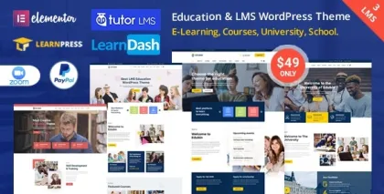 Edubin 9.1.5 GPL Theme