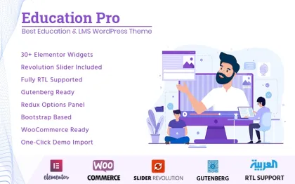 Education Pro Best Education and LMS WordPress Theme 2.2.3.1 GPL Theme