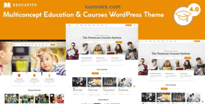 Educatito | Multiconcept Education Courses WordPress Theme 2.0 GPL Theme