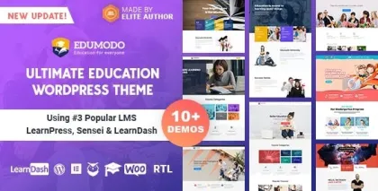 Edumodo v4.3.8 Education WordPress Theme 4.4.4 GPL Theme
