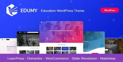 Edumy LMS Online Education Course WordPress Theme 1.2.20 GPL Theme