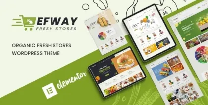 Efway Food Store WooCommerce WordPress Theme 1.0.6 GPL Theme