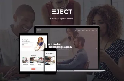 Eject Buisness and Agency Theme 1.4.1 GPL Theme