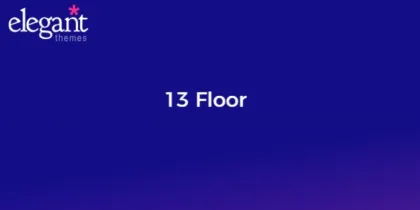 Elegant Themes 13 Floor 4.4.13 GPL Theme